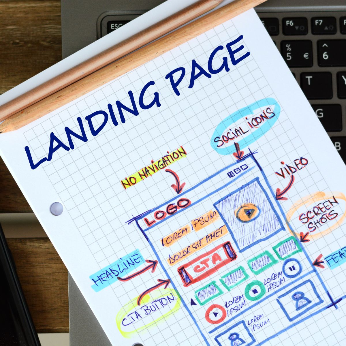 Landing page